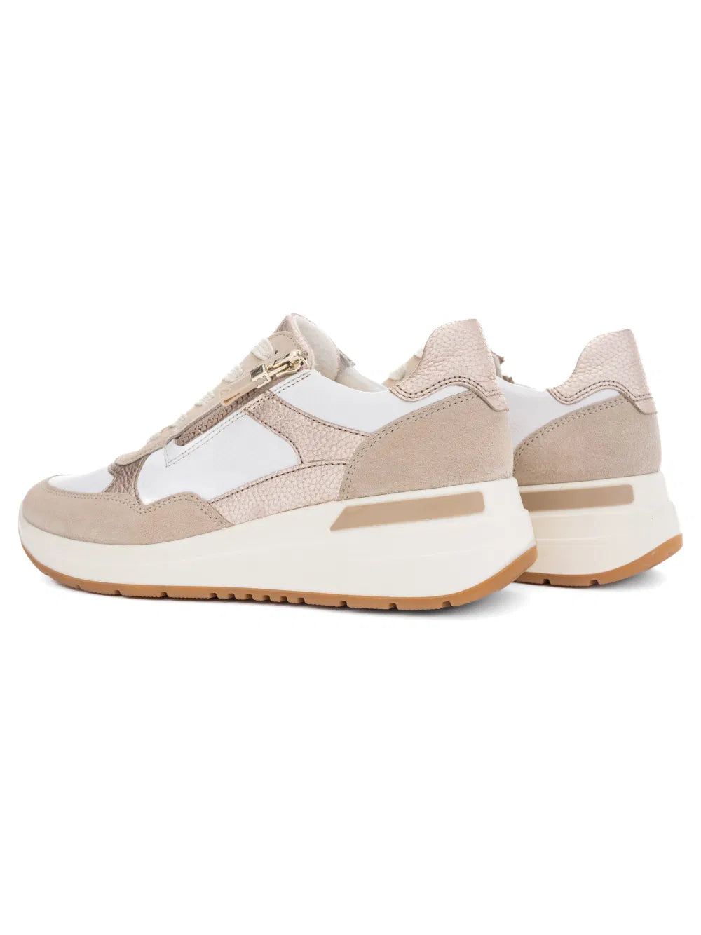 Ara Beige Wide H Fit Trainer Garda 12-57702 25