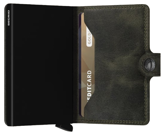 Secrid Mini-Wallet Vintage Olive Black