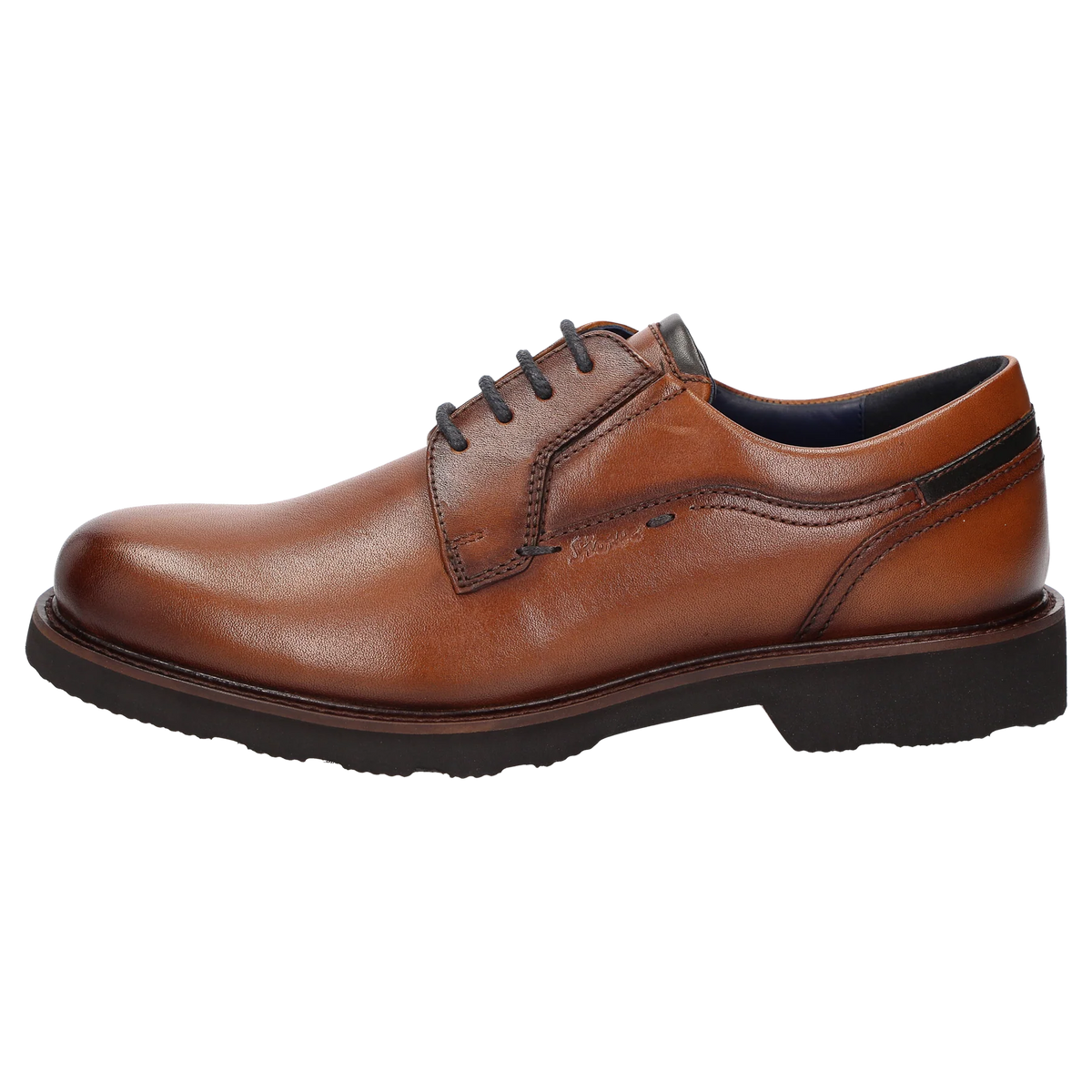 Sioux Wide Fit Shoe Cognac 12404