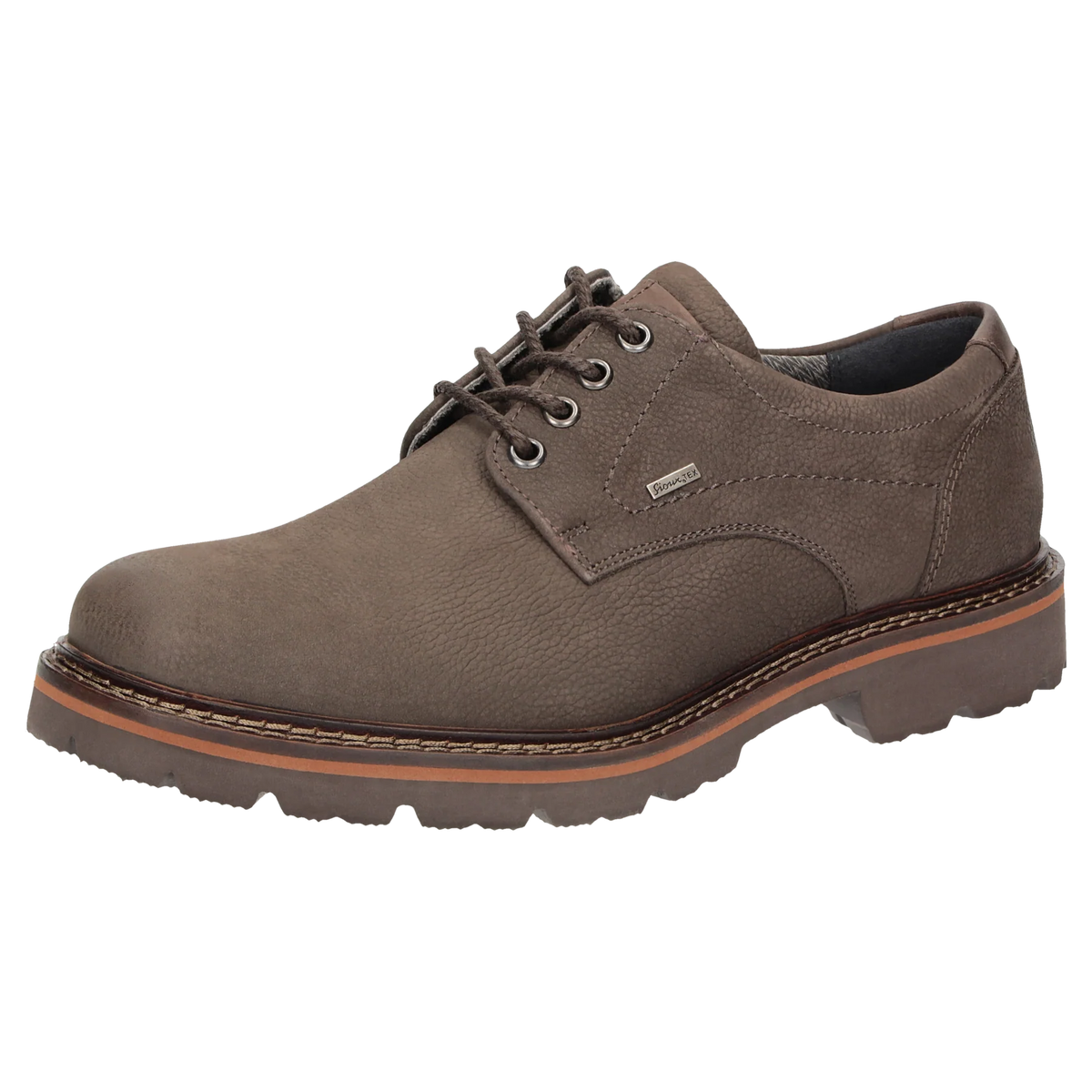 Sioux Brown Wide H Fit Shoe 12462