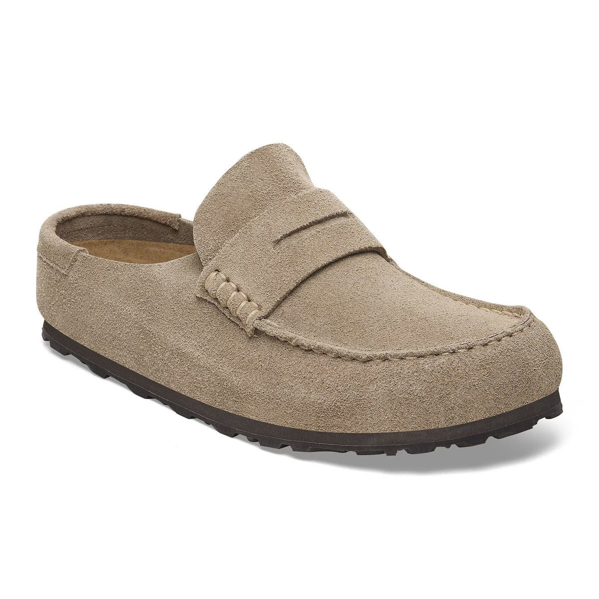 Birkenstock Beige Taupe Naples Moccasin 1029710