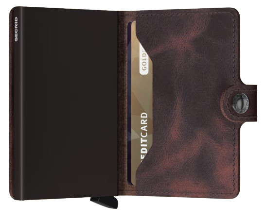 Secrid Mini-Wallet Vintage Chocolate