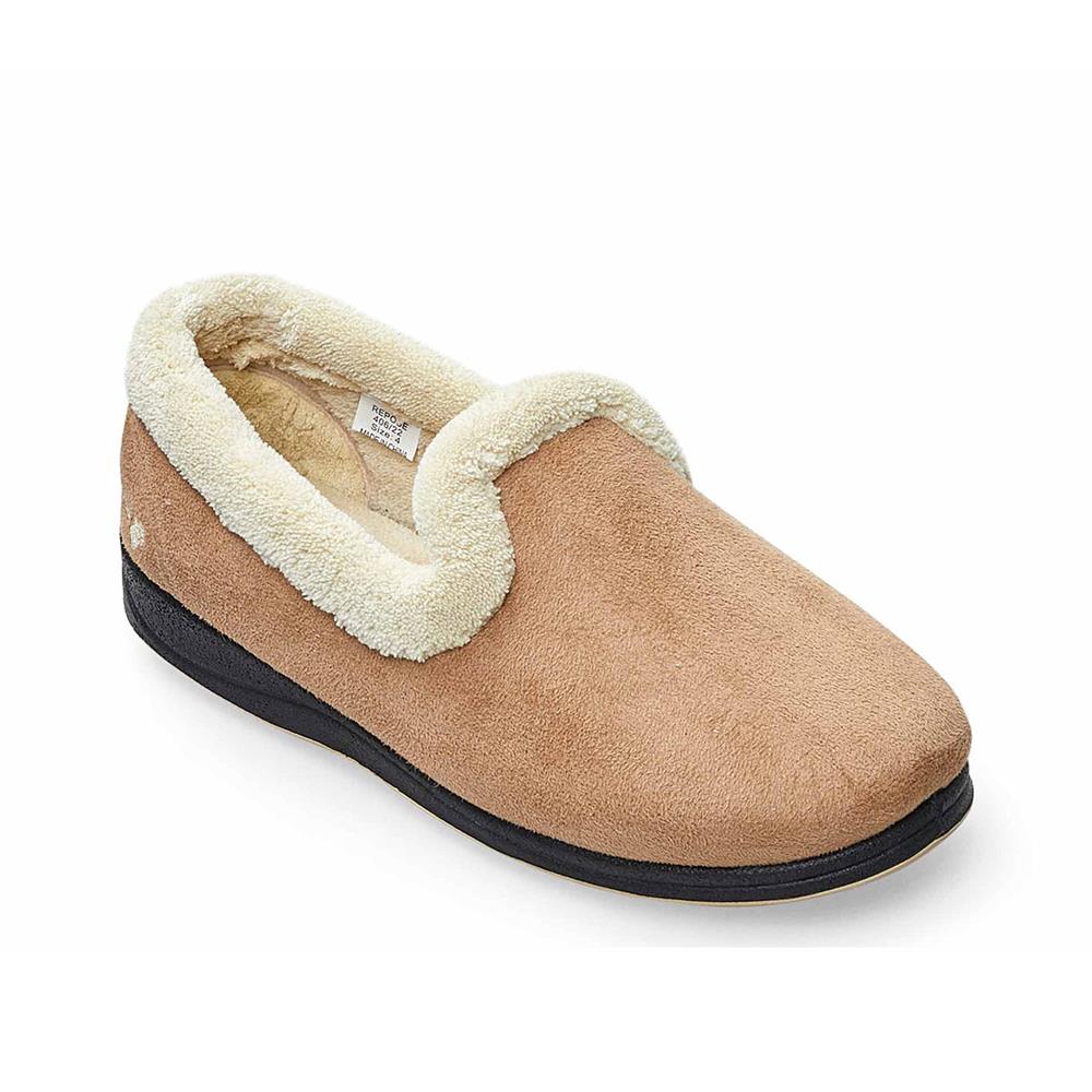 Padders Ladies Slippers Repose Taupe