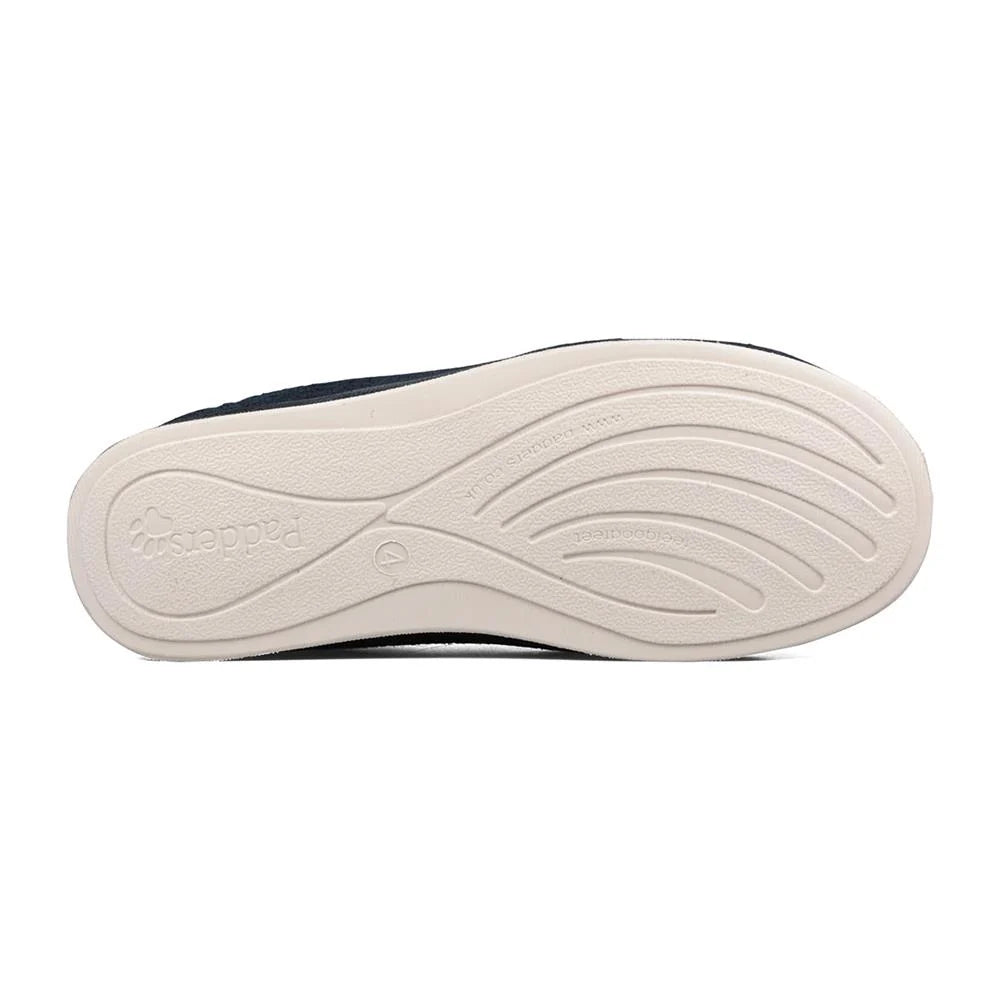 Padders Ladies Slippers Repose Navy