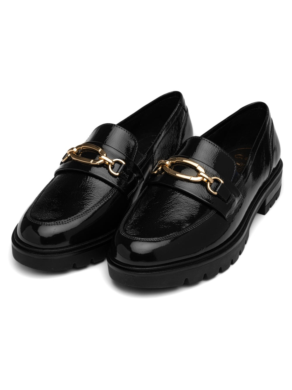 Ara Navy Blue Patent Leather Loafer 12-11219-14