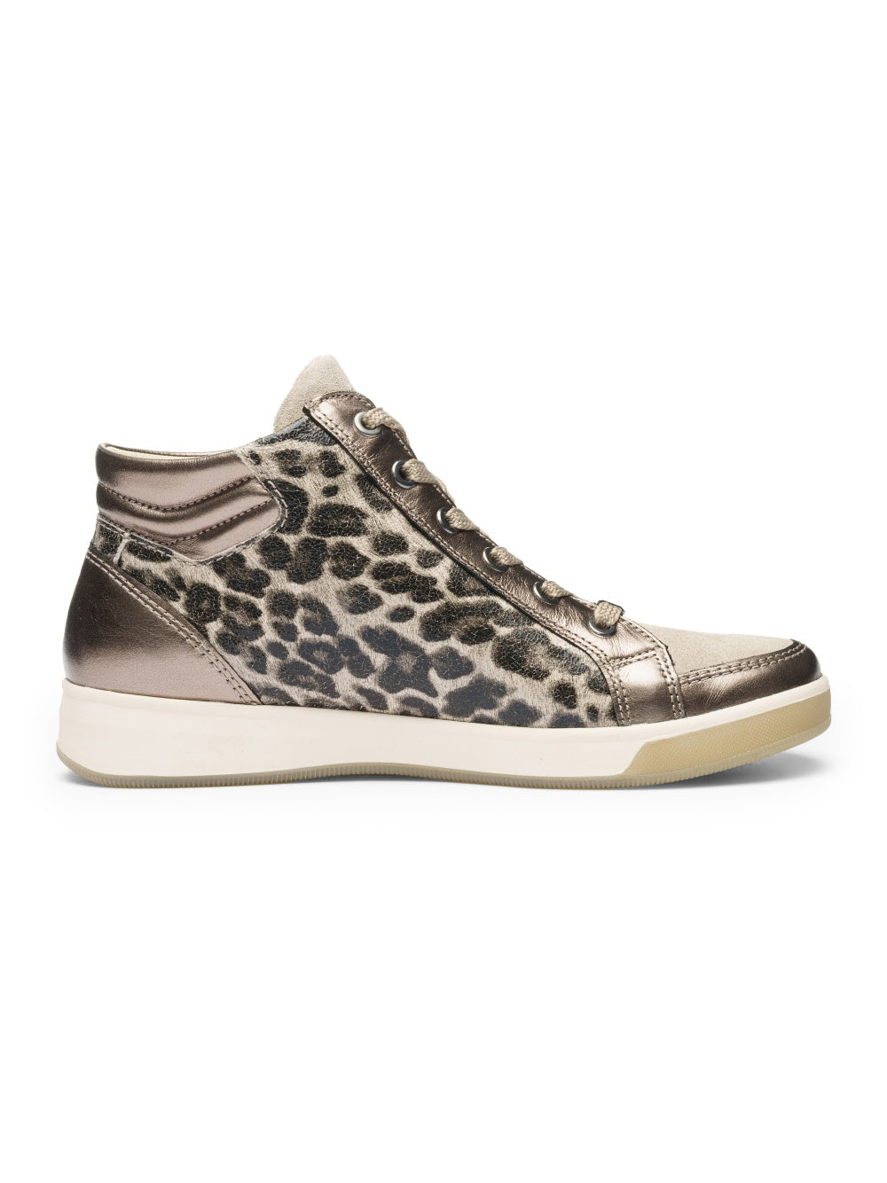 Ara Rom Leopard Beige Boots 12-24499-36