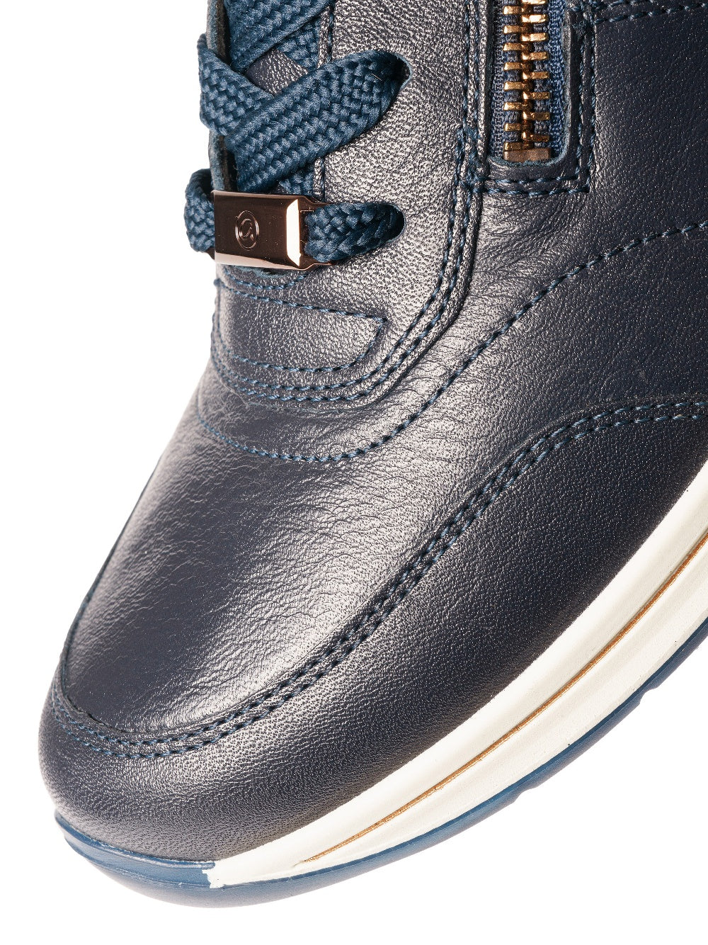 Ara Osaka High Top Navy Boots 12-24808-17