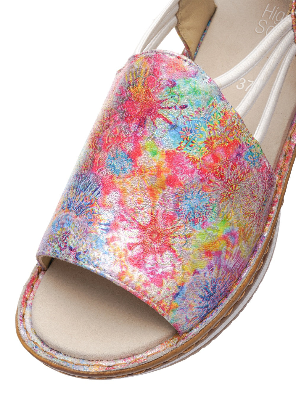 Ara Low Wedge Floral Sandals 29005 23