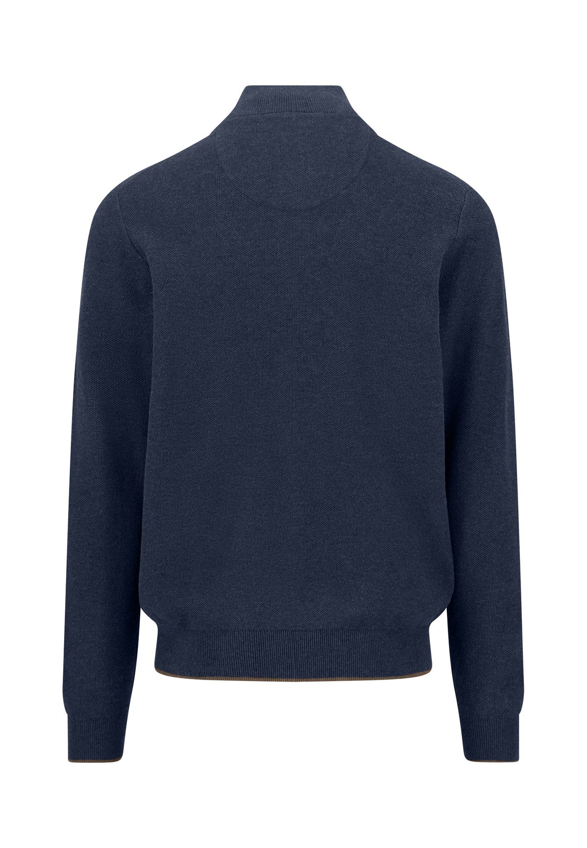 Fynch Hatton Ink Blue Button Placket Jumper 1614 219 661