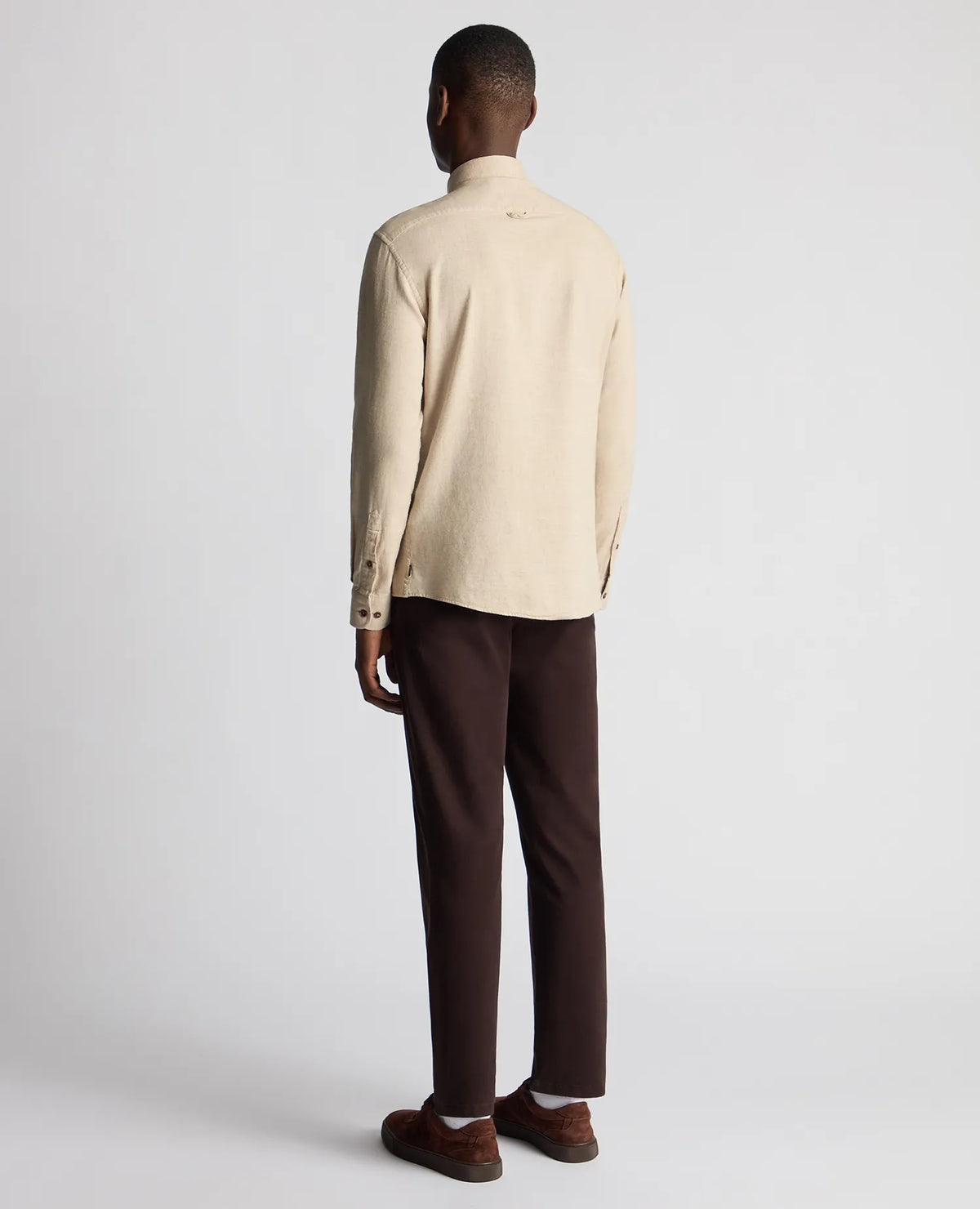 Remus Uomo Beige Tapered Fit Shirt 13925 93