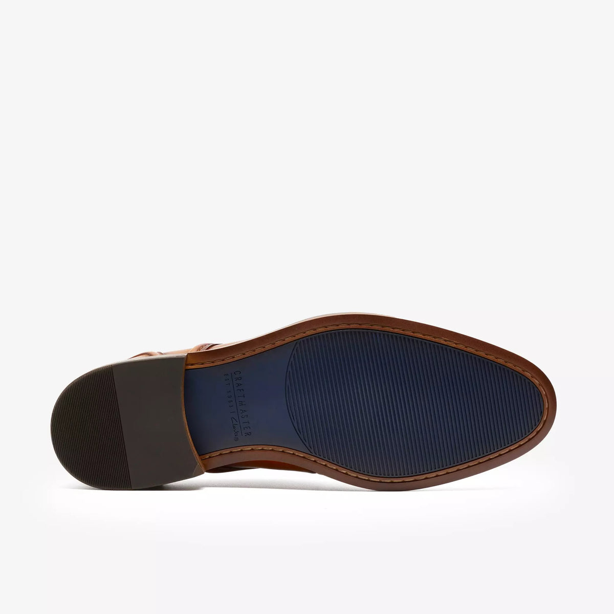 Clarks Tan Brown Derby Leather Shoe CraftRemi Lace