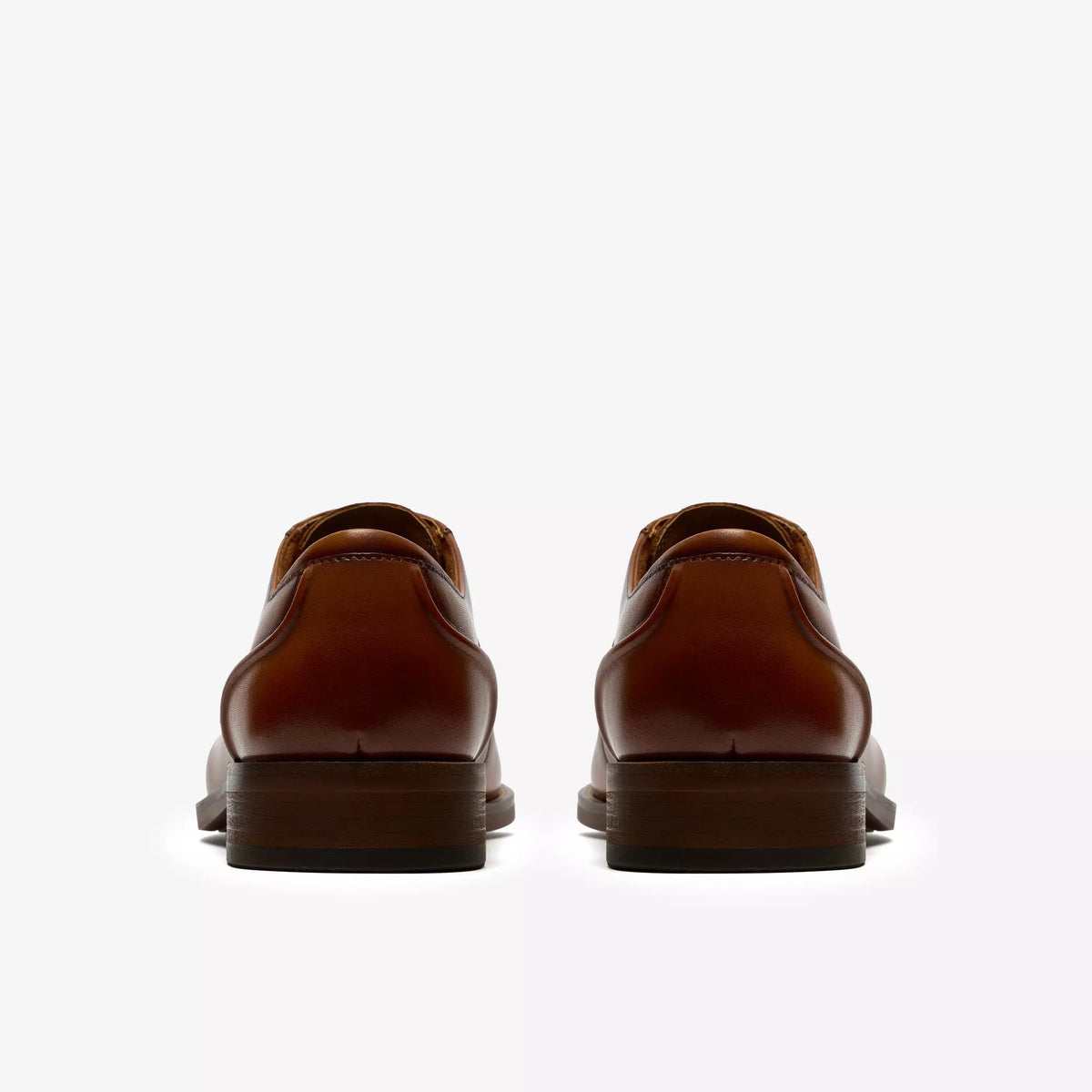 Clarks Tan Brown Derby Leather Shoe CraftRemi Lace
