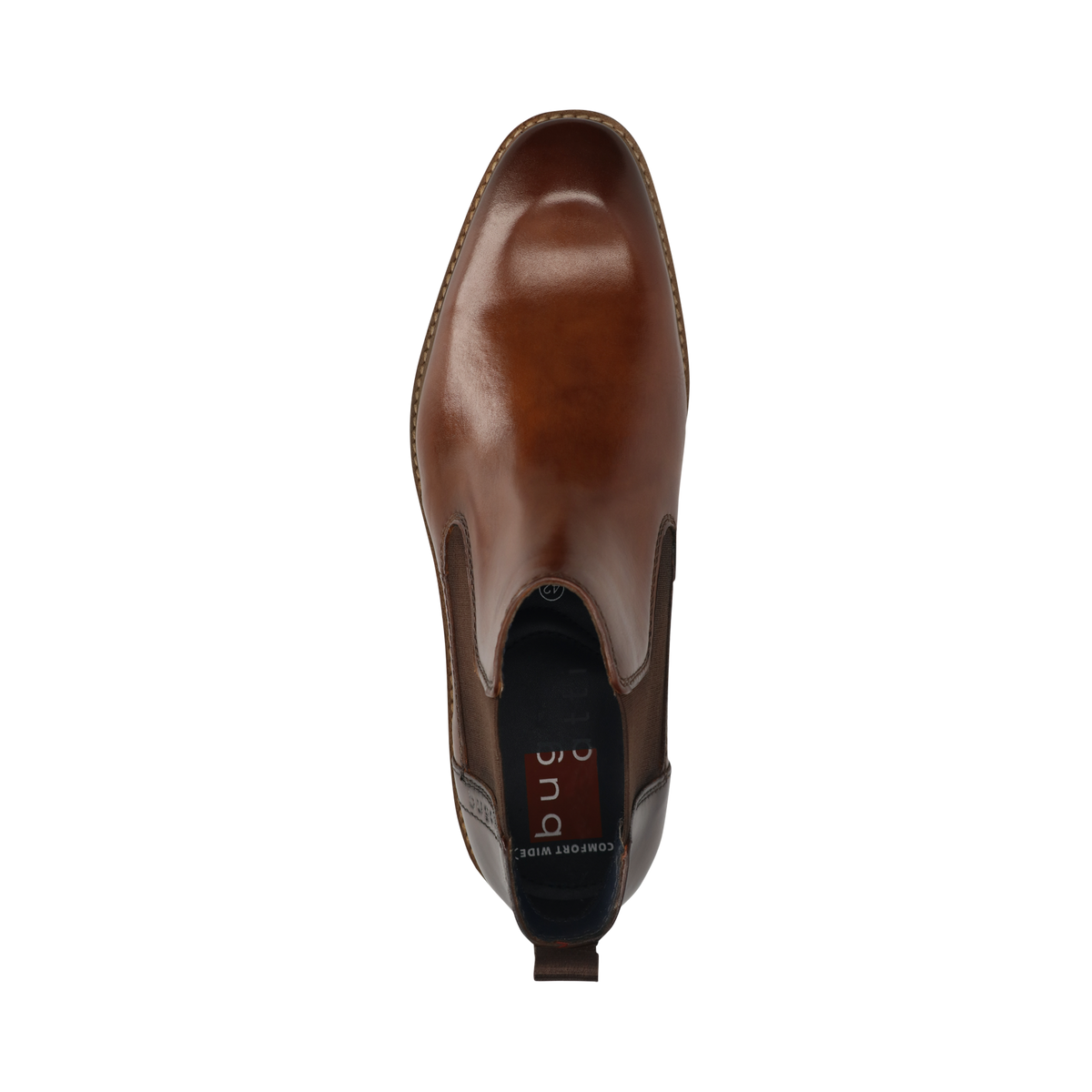 Bugatti Cognac Chelsea Boots 311-A9E34-1111 6361