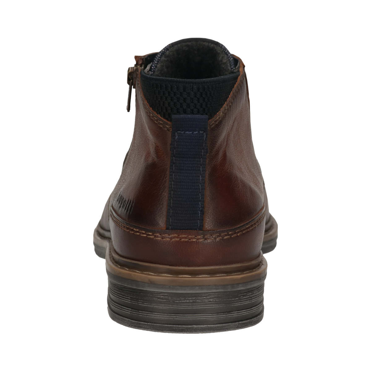 Bugatti Mid Brown Lace Zip Boots 311-AOC30-3100 6400