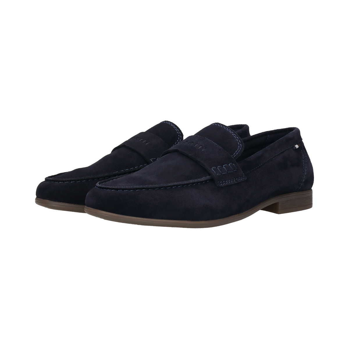 Bugatti Navy Blue Suede Loafers 311-AW660-1400 4100