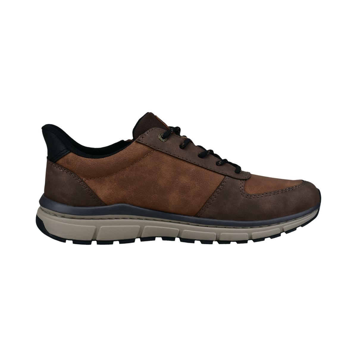 Bugatti Brown Lace Zip Shoe 332-AOS06-5959 6063