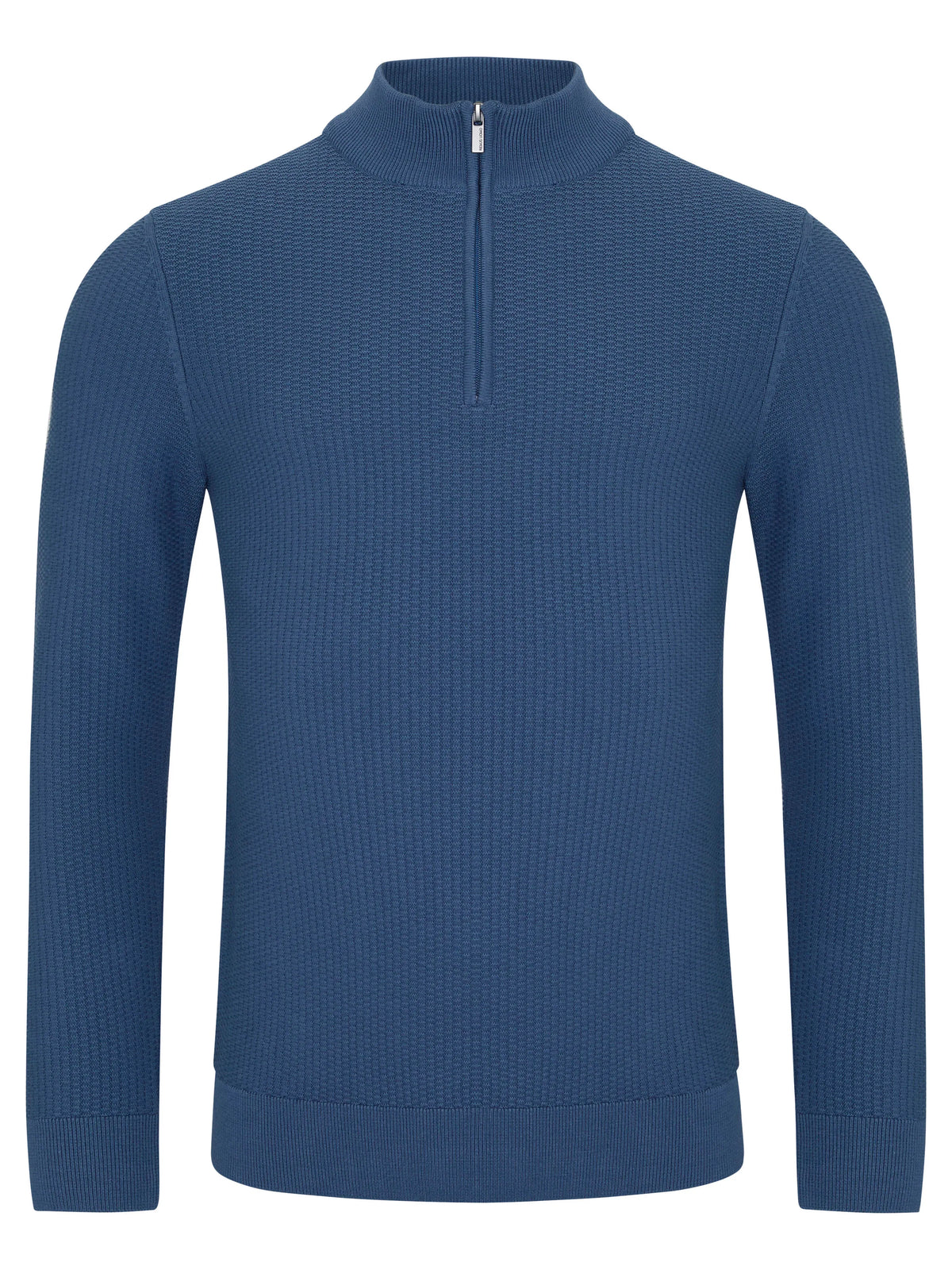 Remus Uomo Blue Zip Knit 58892 25