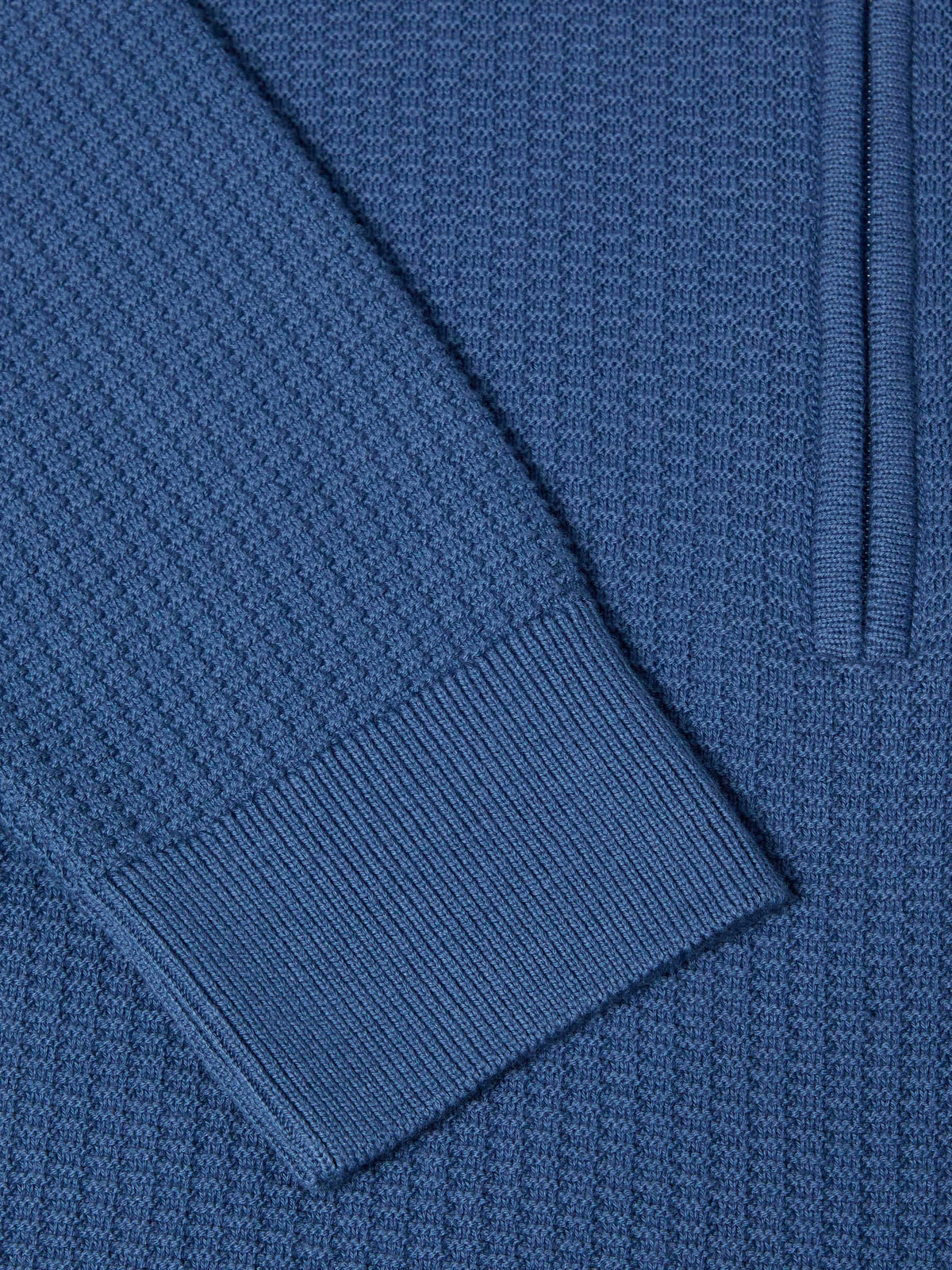 Remus Uomo Blue Zip Knit 58892 25