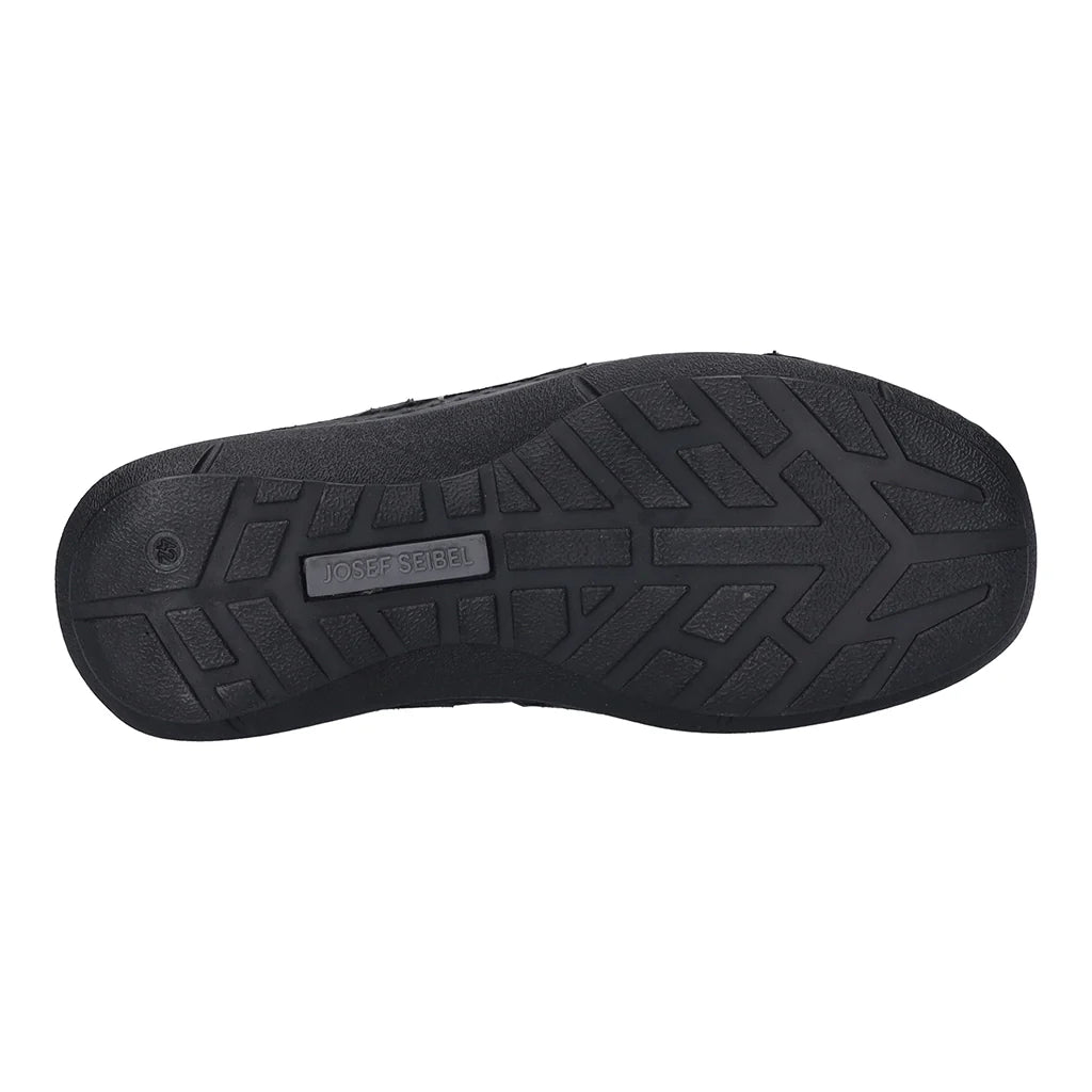 Josef Seibel Black Velcro Shoe New Anvers 02