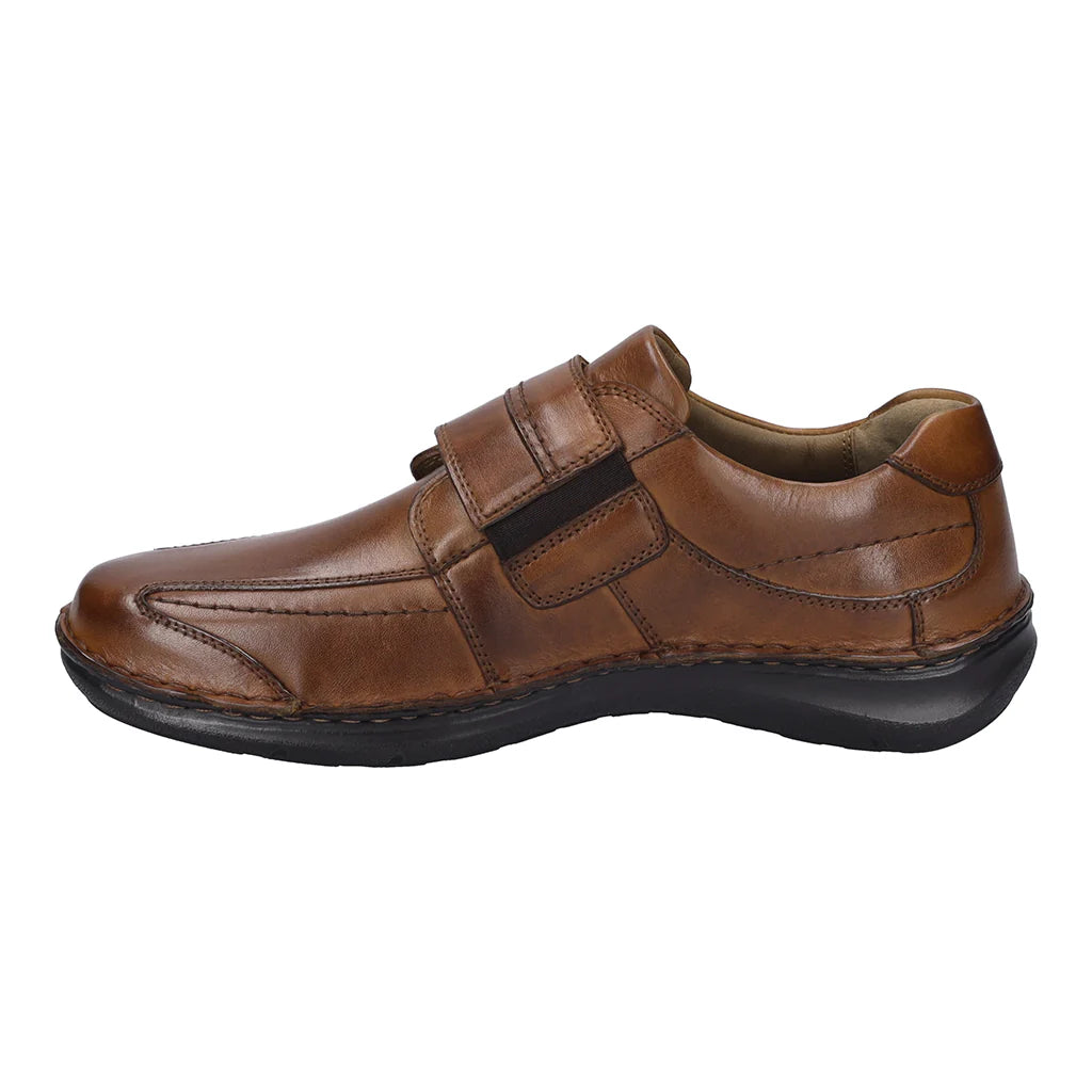 Josef Seibel Cognac Velcro Shoe New Anvers 02