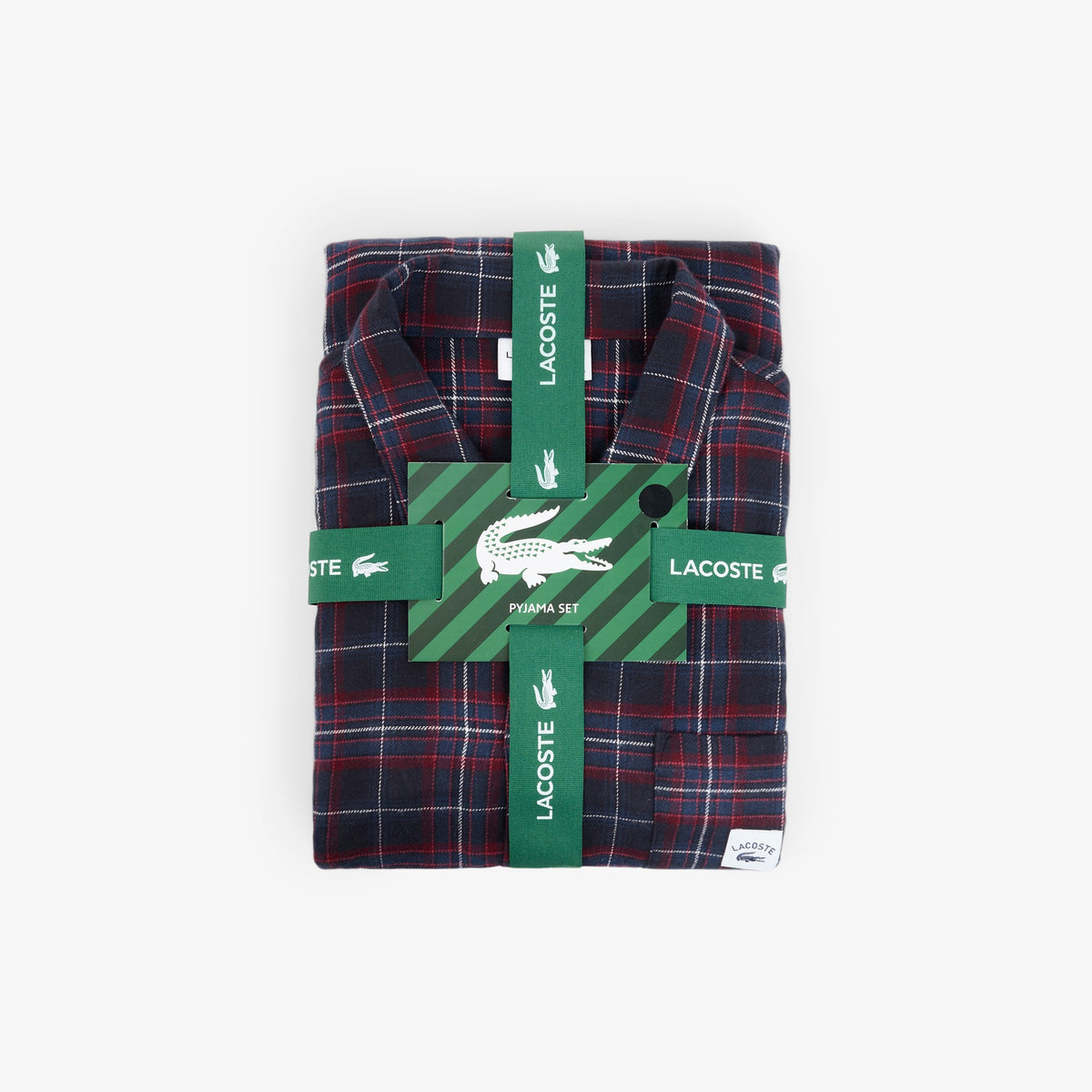 Lacoste Navy Burgundy Pyjamas 4H9126