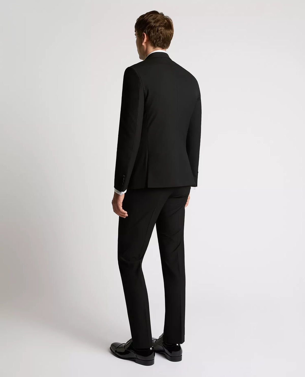 Remus Uomo Black Slim Tux Jacket 12165d 00