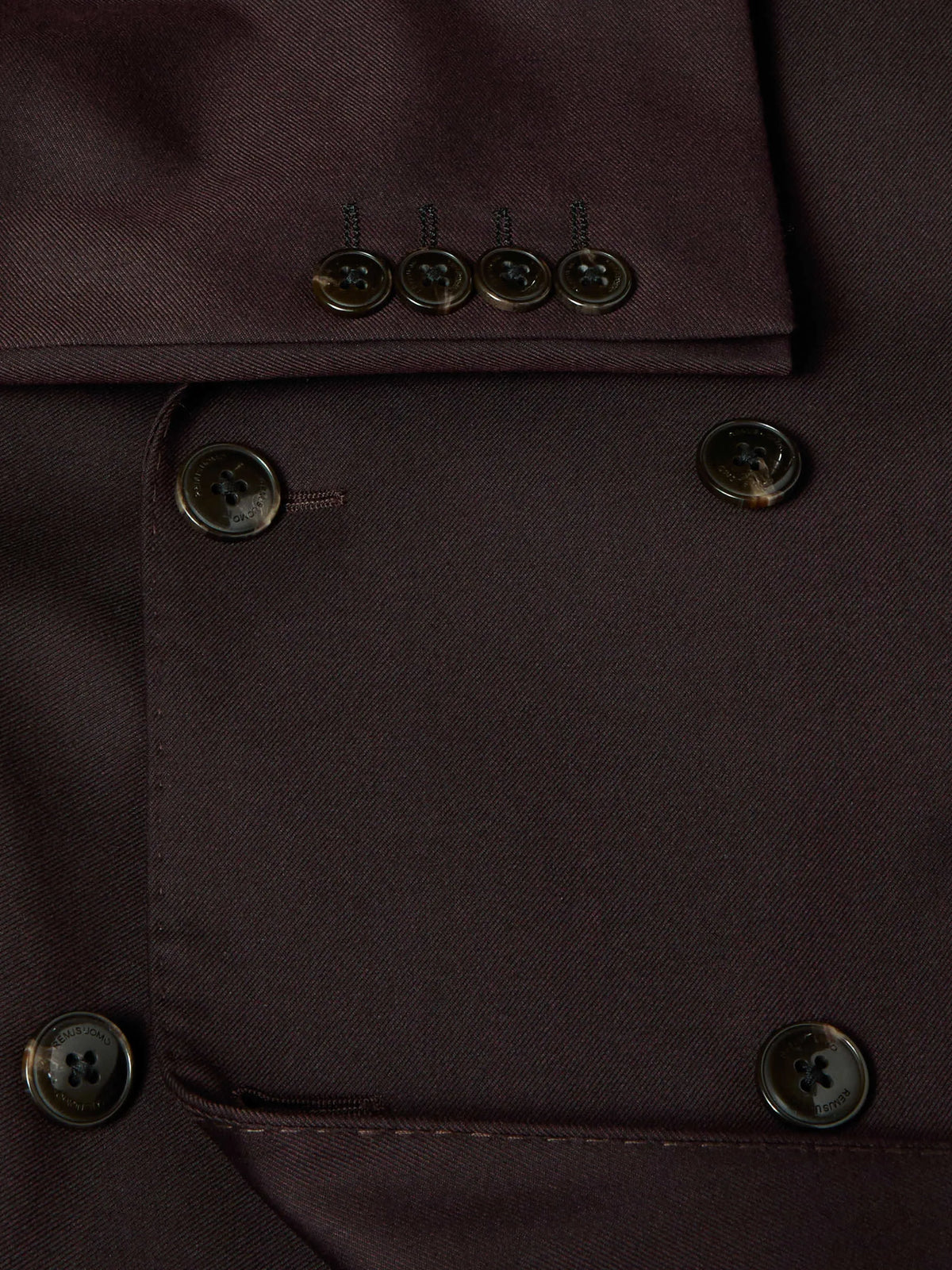 Remus Uomo Burgundy Double Breasted Suit Jacket 12742d 69
