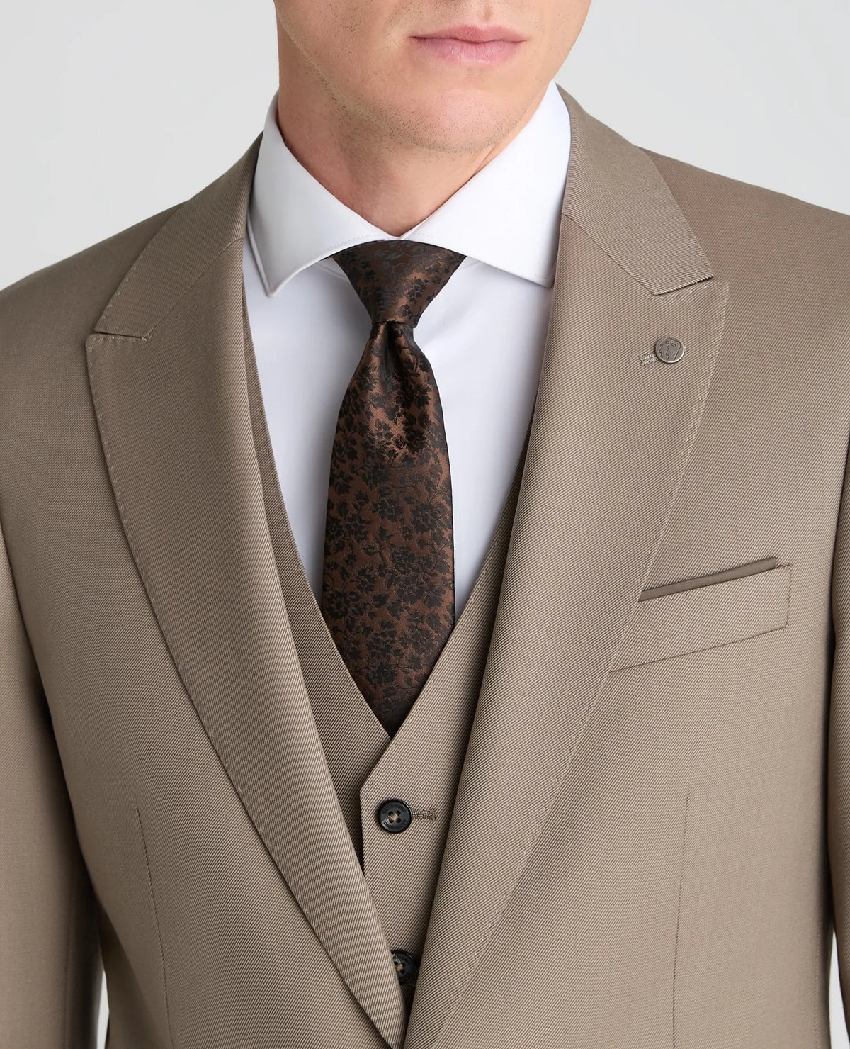 Remus Uomo Pepe Taupe Suit Jacket 42741 96