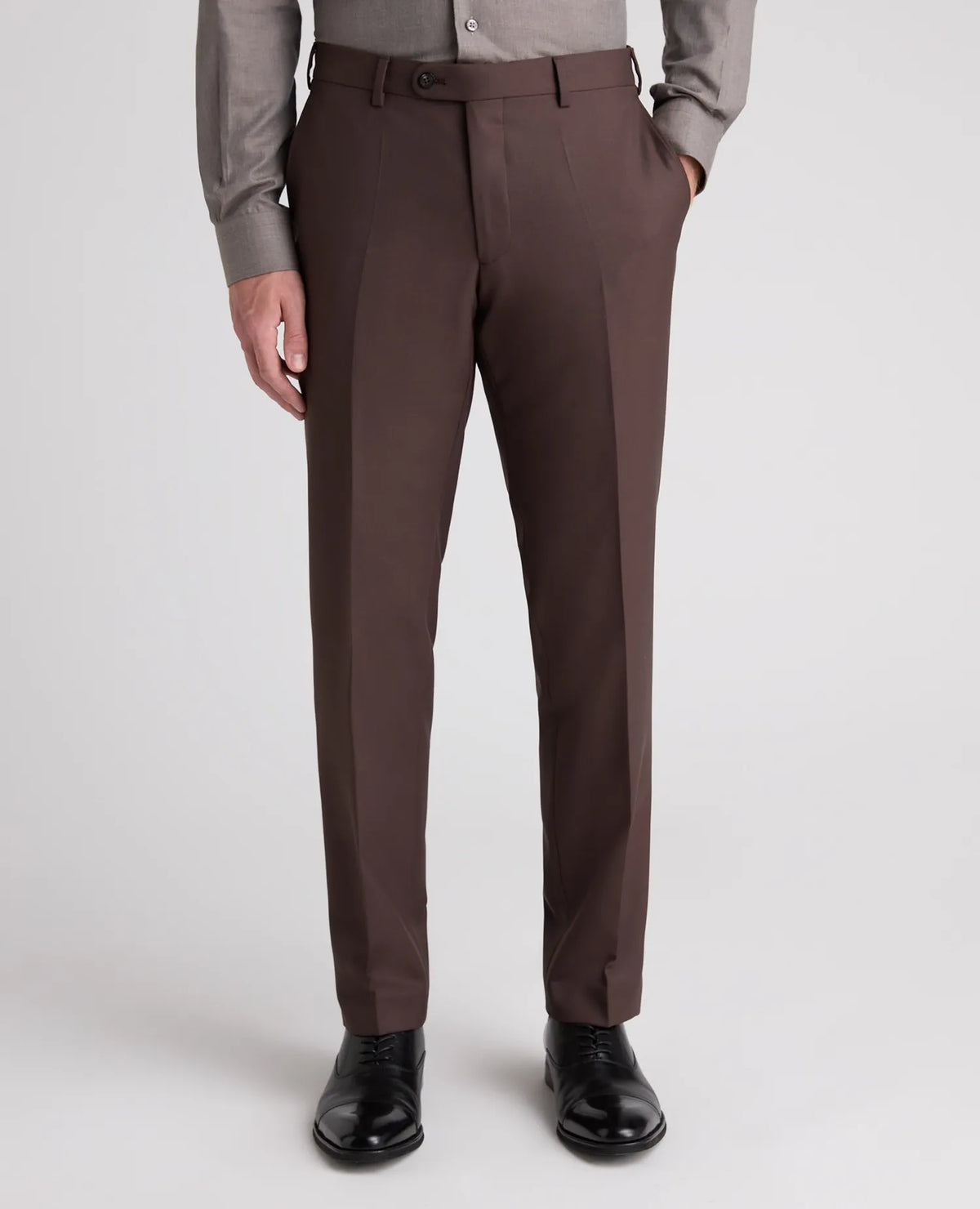 Remus Uomo Peppe Brown Suit Trousers 72741 47