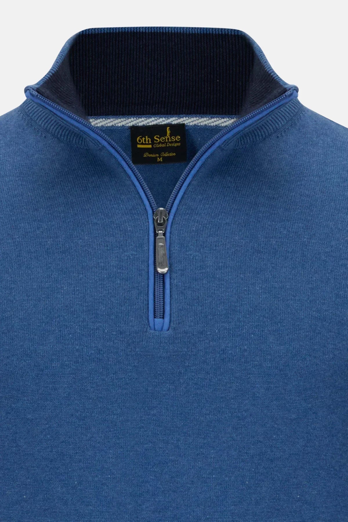 6th Sense Harry Zip Jumper Blue