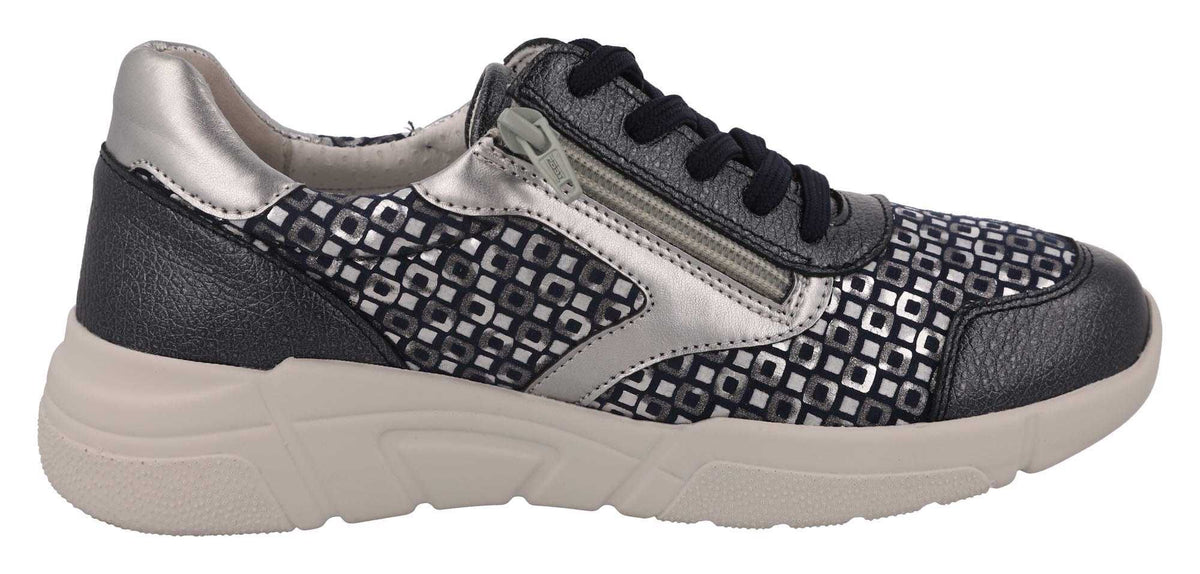 Easy B Navy Silver Lauren 2V
