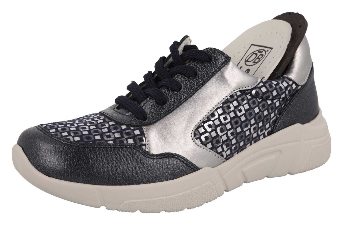 Easy B Navy Silver Lauren 2V