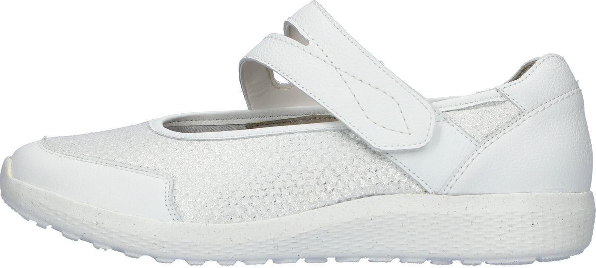 Waldläufer Extra Wide Velcro Shoe White 815M31-308-663