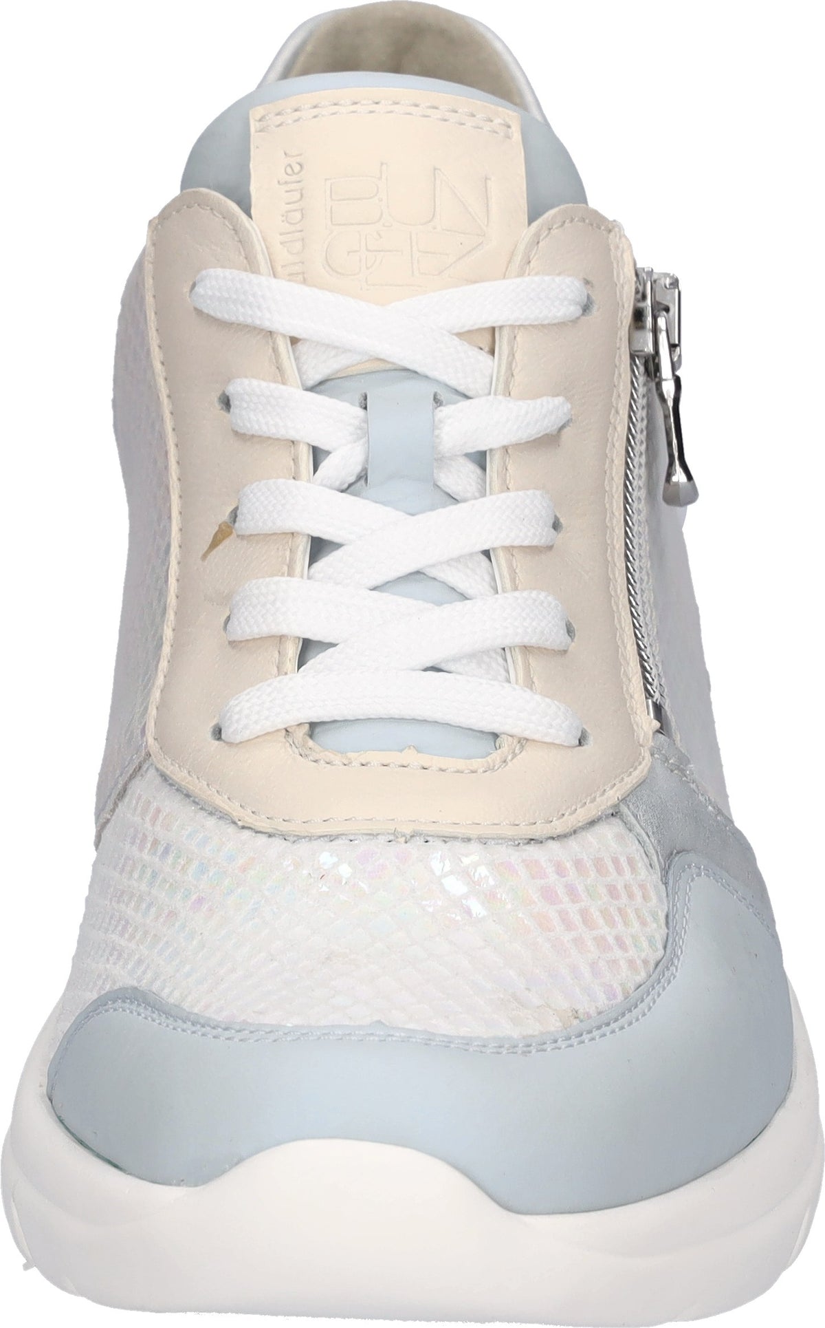 Waldläufer Low Wedge Trainers Sky Blue Multi 927H02-703-267