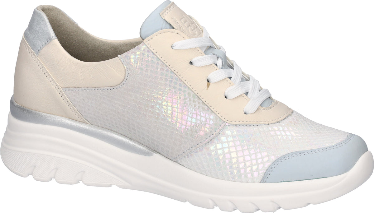 Waldläufer Low Wedge Trainers Sky Blue Multi 927H02-703-267