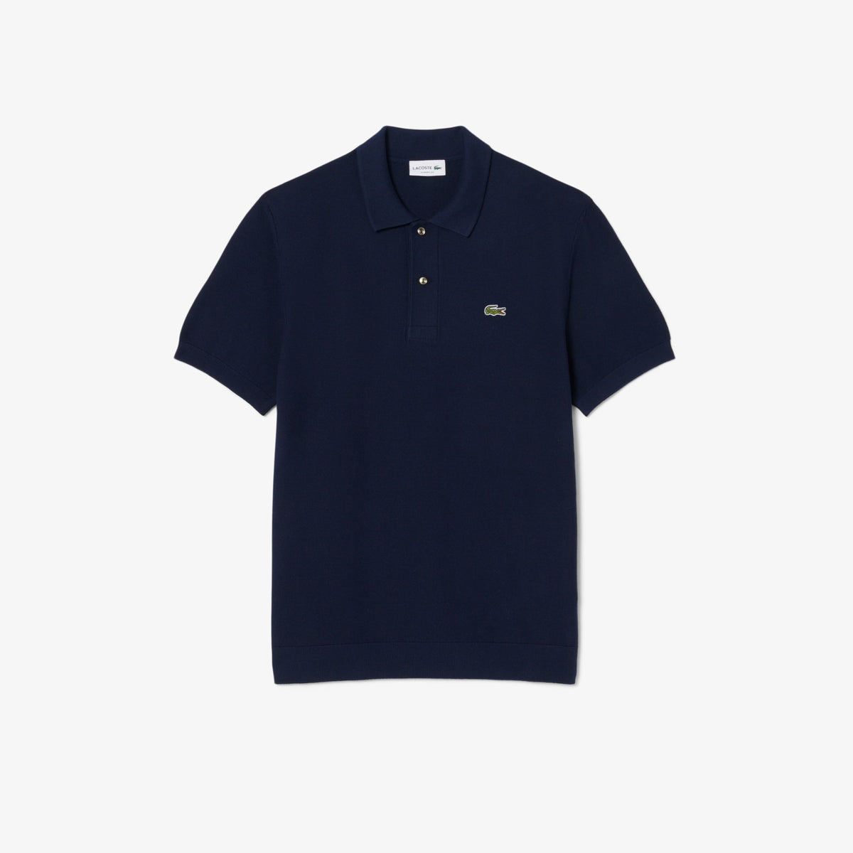 Lacoste Navy Knitted Polo AH1043 166