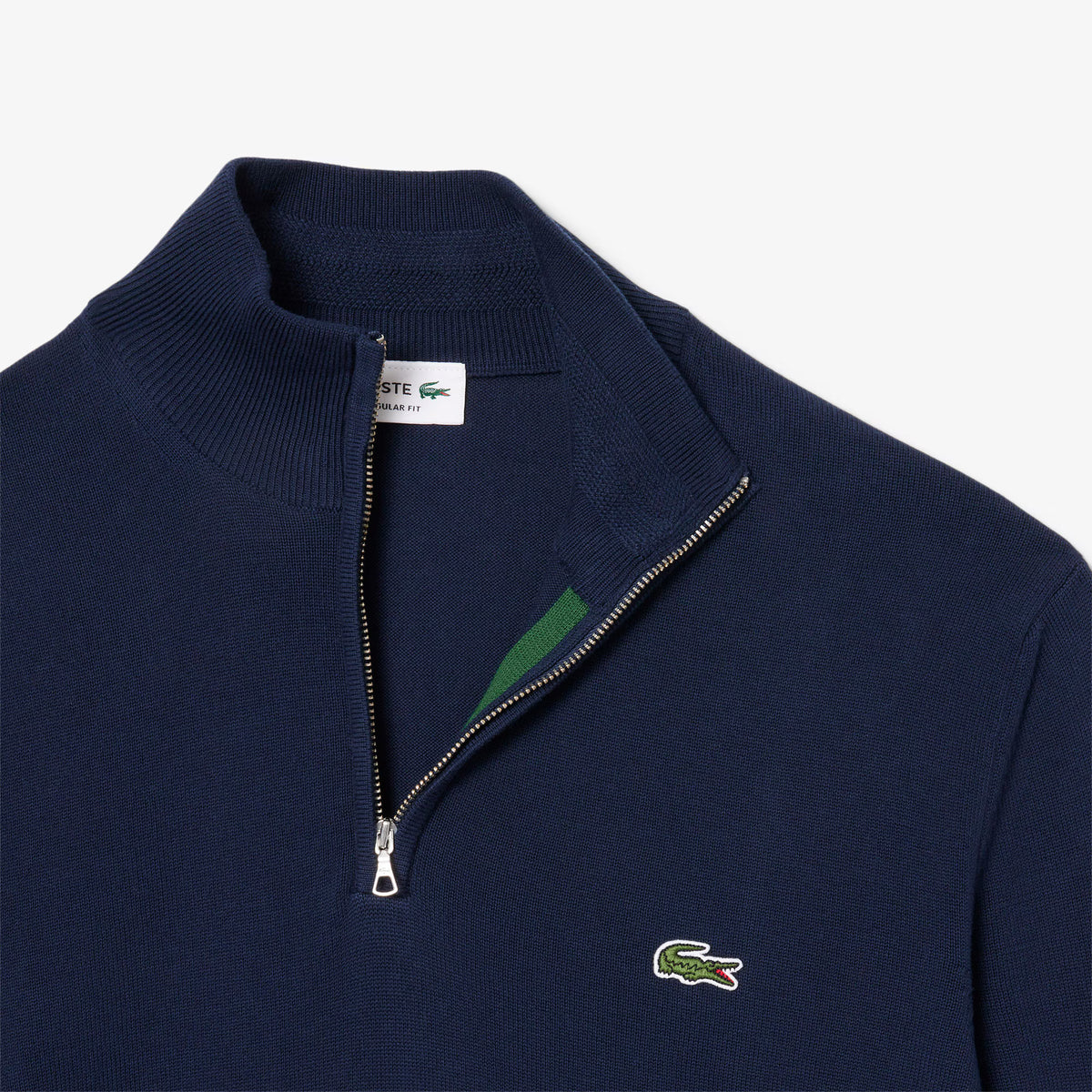 Lacoste Navy Zip Knit AH1980 166