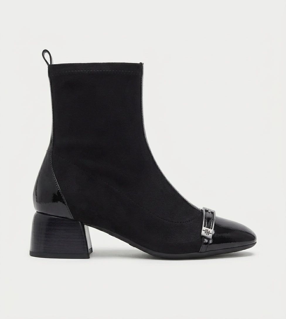Hispanitas Black Ankle Boots BHI265016