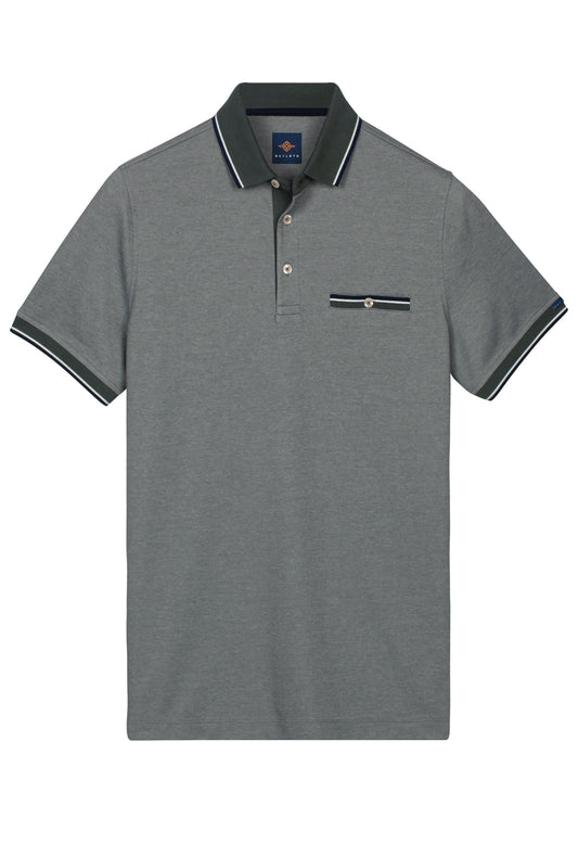Baileys Green Polo with Pocket 615276 73