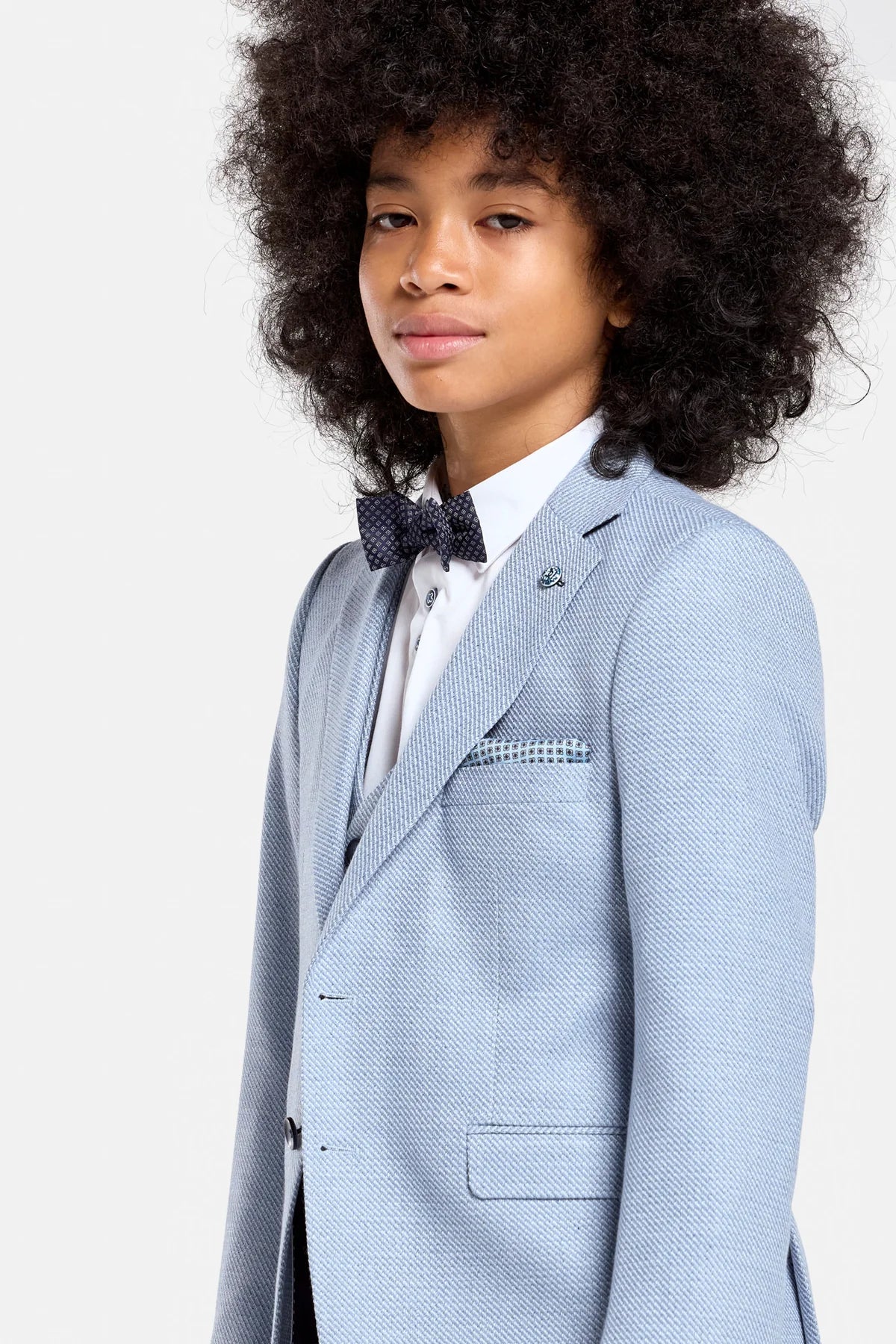 Benetti Boys 3 Piece Blue Suit with Navy Slacks Harold