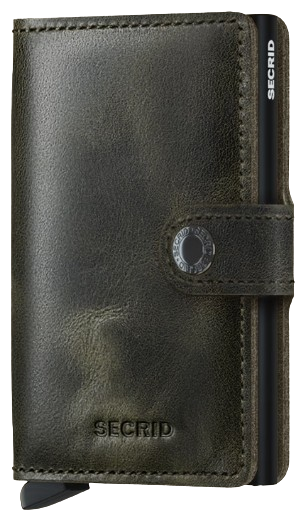 Secrid Mini-Wallet Vintage Olive Black