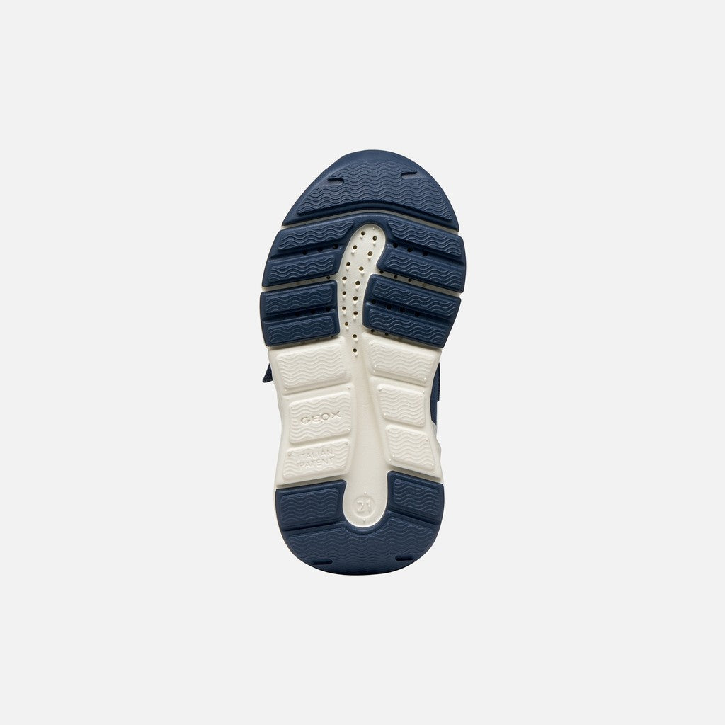 Geox Navy Azure Boys Trainers B656GC