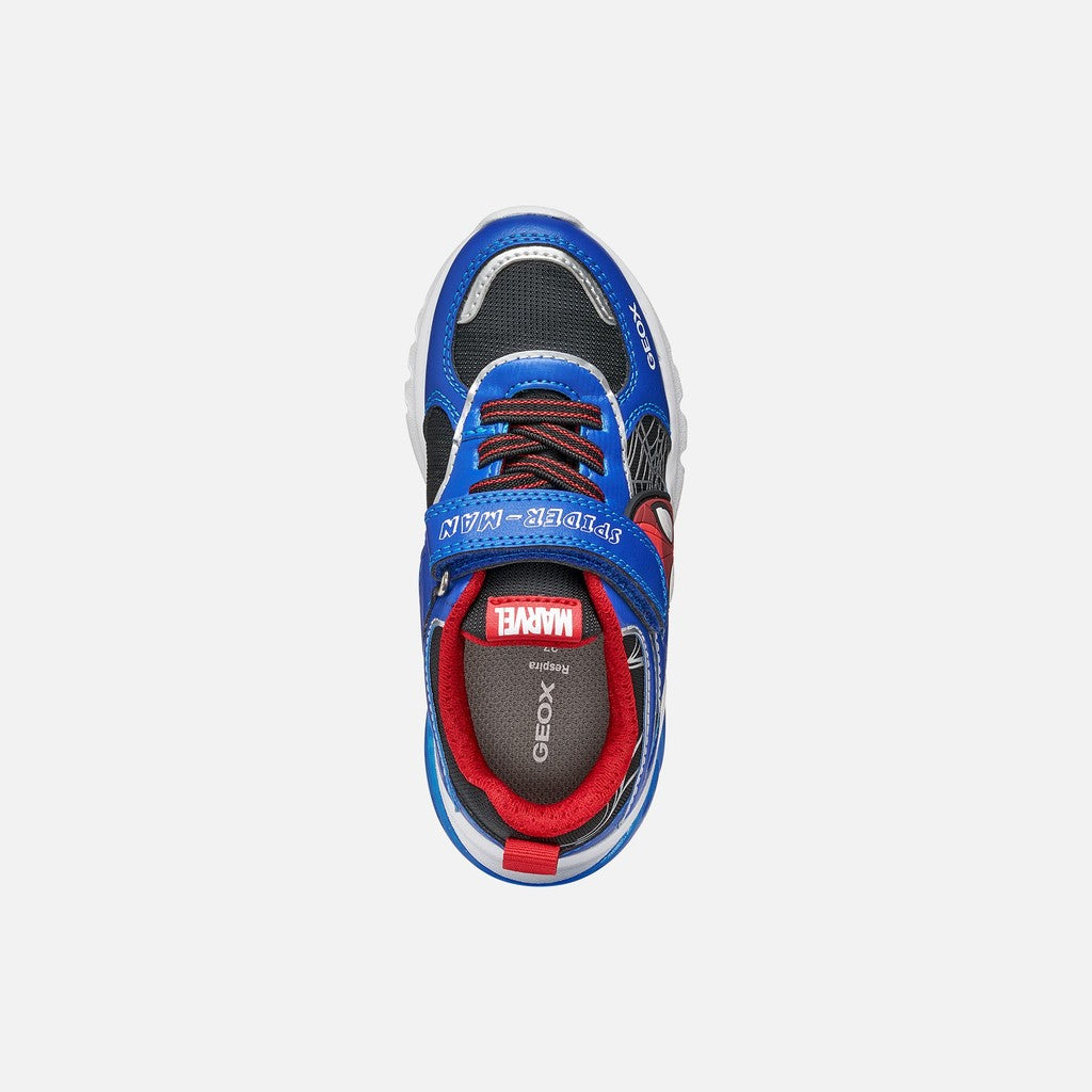 Geox Spiderman Boys Trainers J66LBK