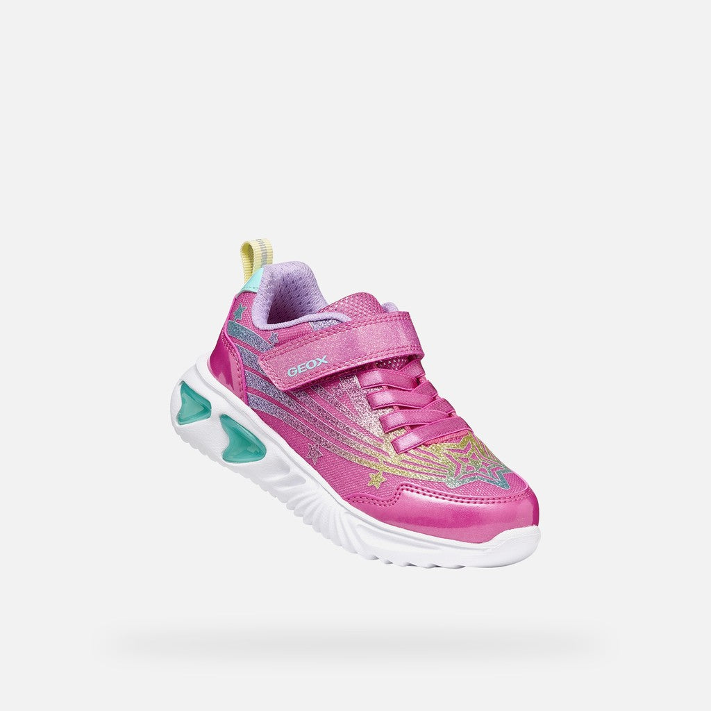 Geox Girls Pink Trainers J56E9B