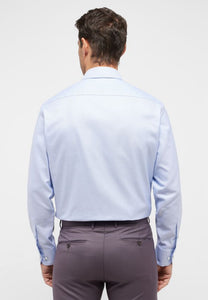 Eterna 8266 x682 13 | Light Blue Twill Shirt in Modern Regular Fit