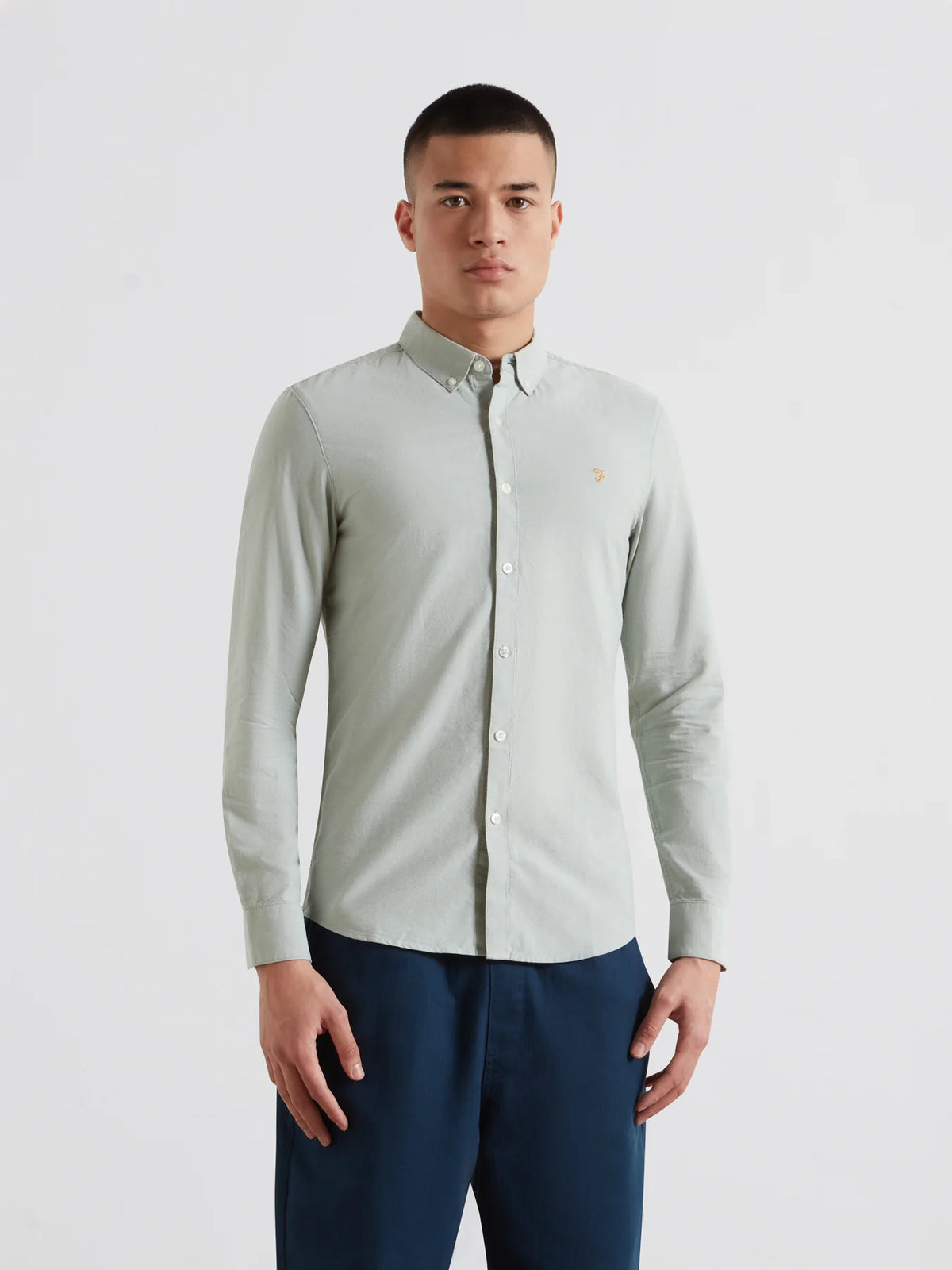 Farah Jade Green Shirt F4WSB060 905