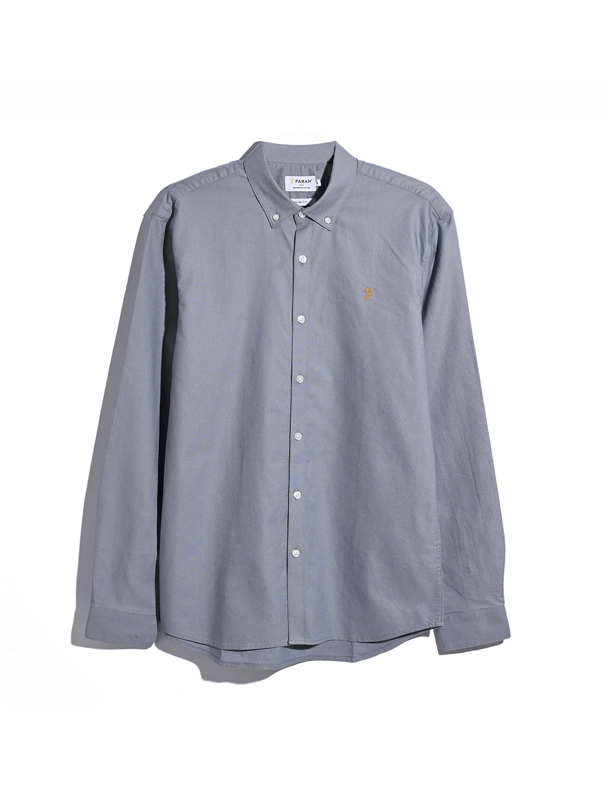 Farah Icelandic Blue Slim Fit Shirt F4WSB060 926