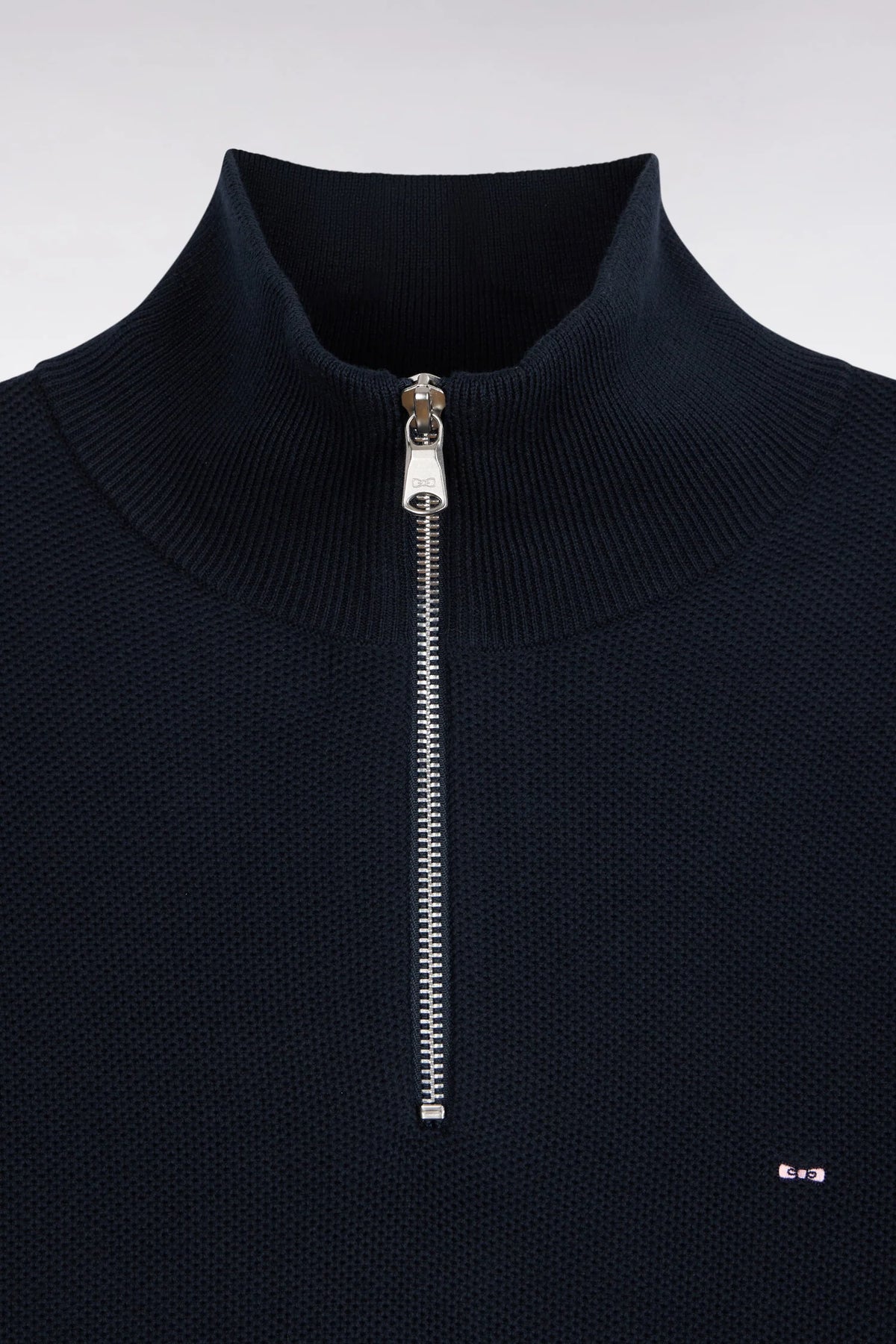 Eden Park Navy Zip Knit H26MAIPU0006 blf