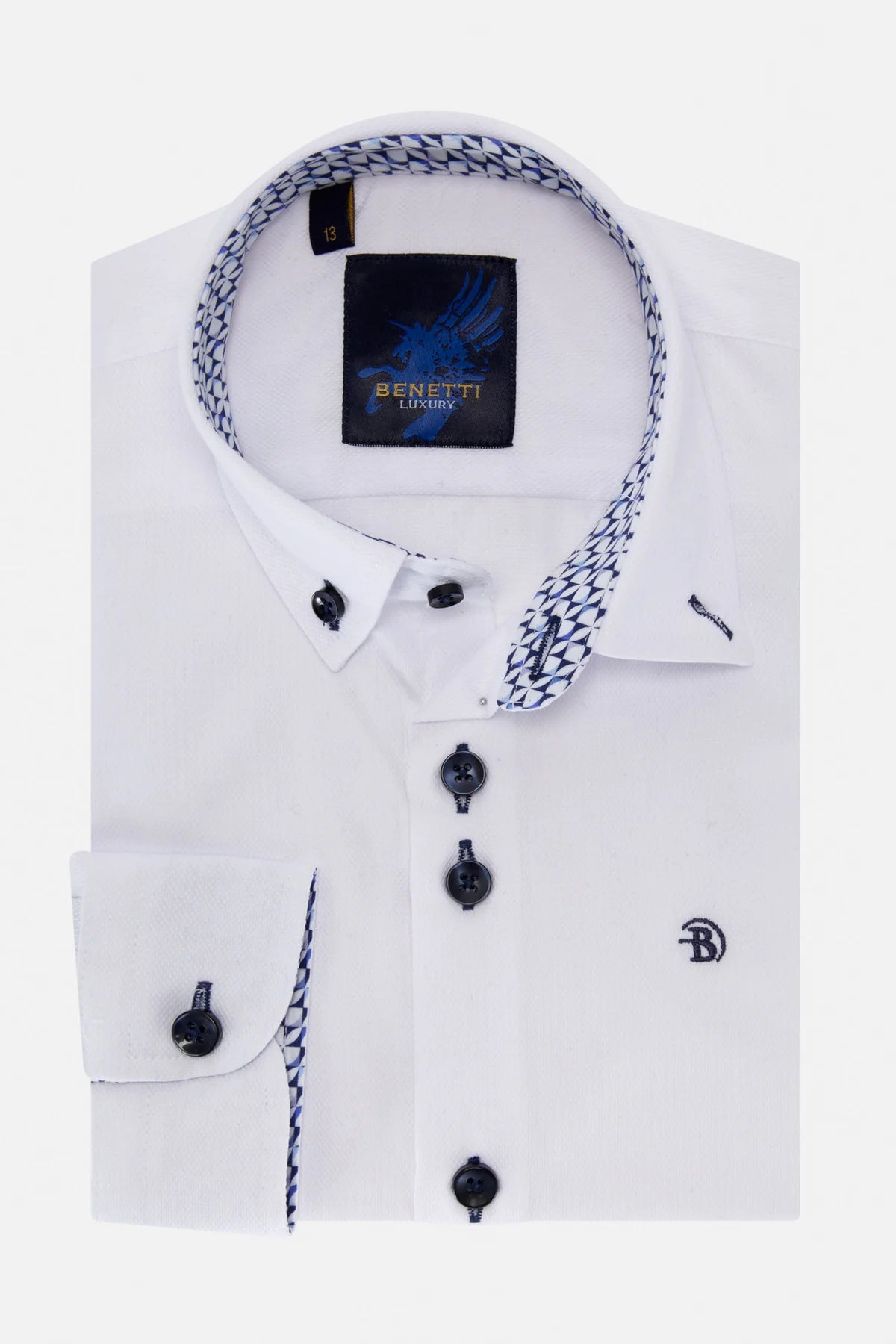 Benetti Hudson White Shirt