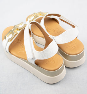 Oh My Sandals 5419 White